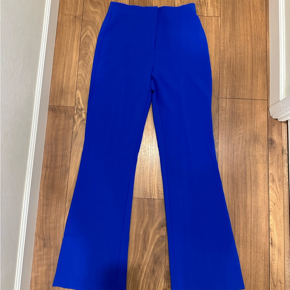 Gorgeous bright blue work pants—size Large